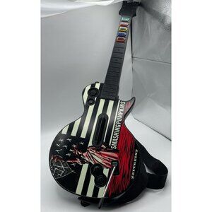 PS3 Guitar Hero Smashing Pumpkins Zeitgeist Guitar W/ Strap NO DONGLE Tested